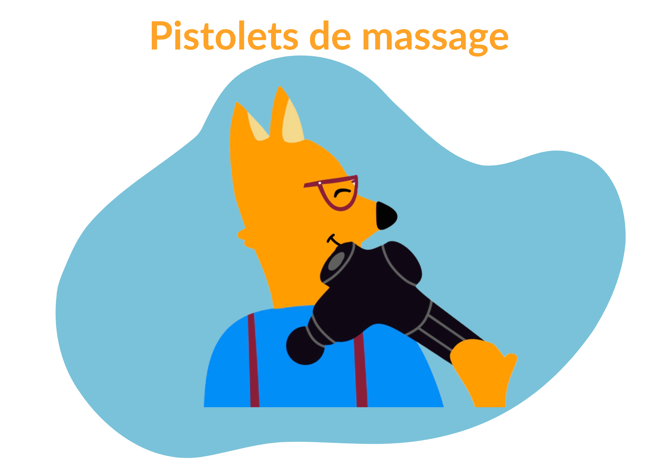 technique pistolet de massage
